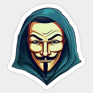 Remember Remember The 5th Of November, Guy Fawkes Night, Anonymous Sticker